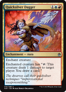 Quicksilver Dagger (Masters 25) Near Mint Foil