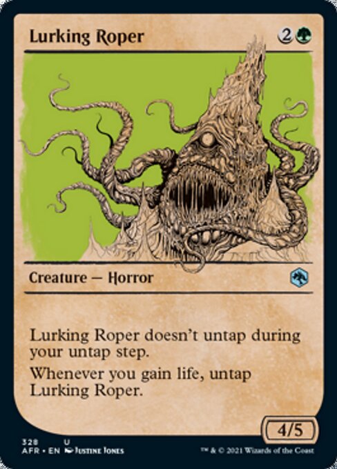 Lurking Roper (Showcase) (Adventures in the Forgotten Realms) Near Mint Foil
