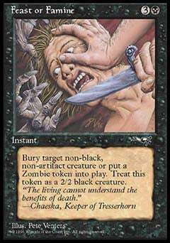 Feast or Famine (1) (Alliances) Medium Play