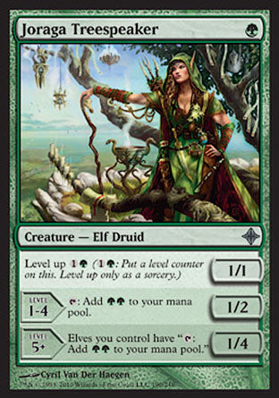 Joraga Treespeaker (Rise of the Eldrazi) Medium Play Foil