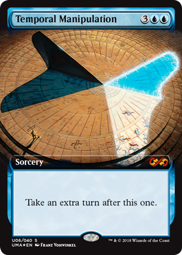 Temporal Manipulation (Ultimate Box Toppers) Near Mint Foil