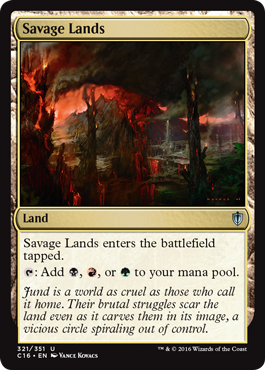 Savage Lands (Commander 2016 Edition) Near Mint