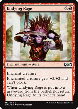 Undying Rage (Ultimate Masters) Near Mint Foil