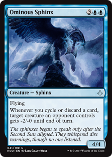 Ominous Sphinx (Hour of Devastation) Medium Play