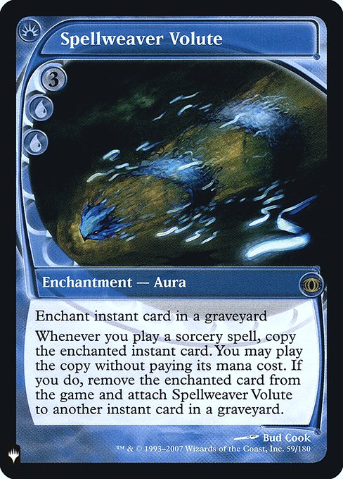 Spellweaver Volute (Mystery Booster Retail Edition Foils) Light Play Foil