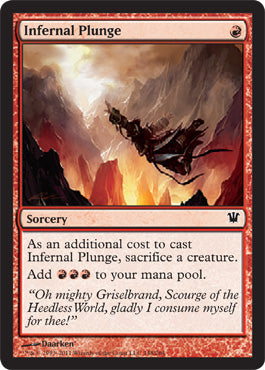 Infernal Plunge (Innistrad) Near Mint Foil