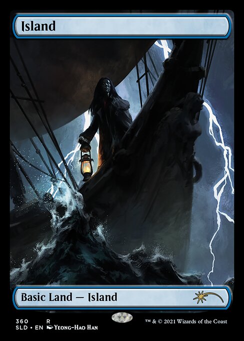 Island 360 (Secret Lair) Near Mint Foil