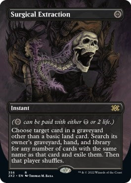Surgical Extraction (Borderless) (Double Masters 2022) Near Mint Foil