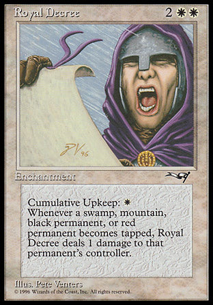 Royal Decree (Alliances) Near Mint