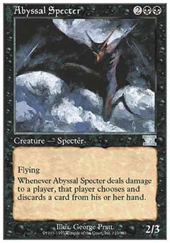 Abyssal Specter (Classic 6th Edition) Near Mint