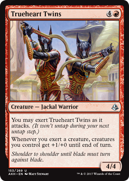 Trueheart Twins (Amonkhet) Near Mint