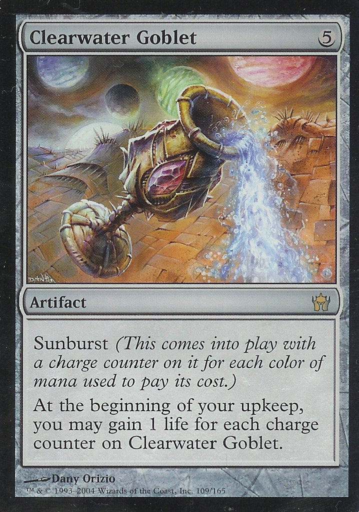 Clearwater Goblet (Fifth Dawn) Medium Play