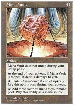 Mana Vault (5th Edition) Medium Play