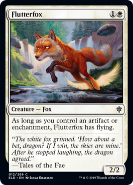 Flutterfox (Throne of Eldraine) Medium Play