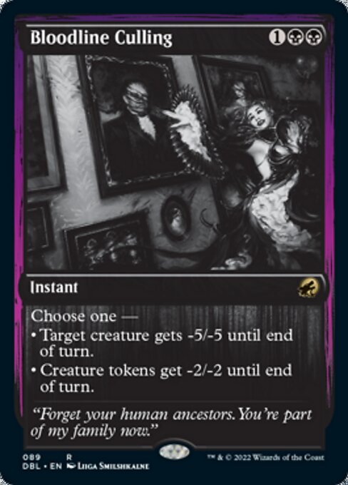 Bloodline Culling (Innistrad: Double Feature) Light Play