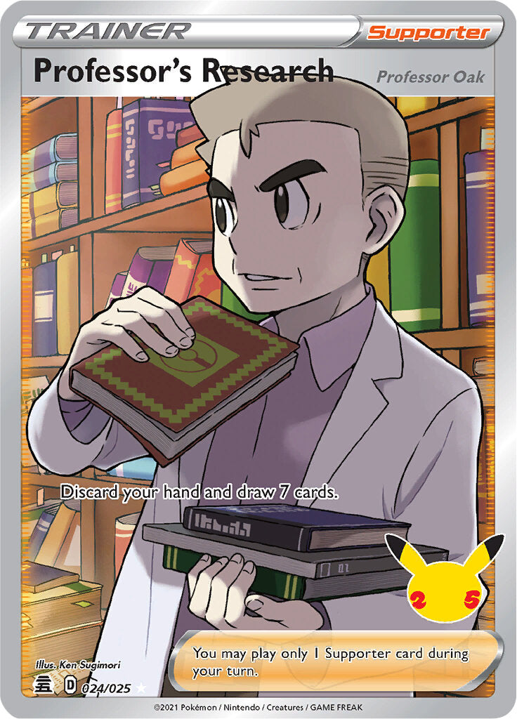 Professor's Research (024/025) [SWSH: Celebrations]