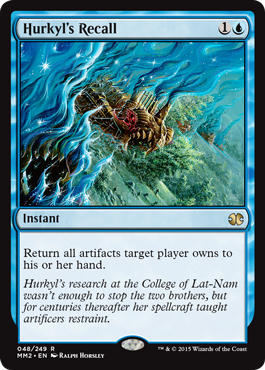 Hurkyl's Recall (Modern Masters 2015) Near Mint