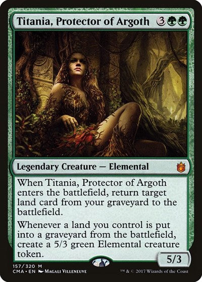 Titania, Protector of Argoth (Commander Anthology) Light Play