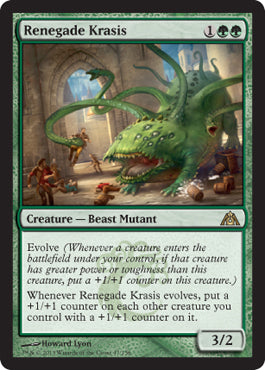 Renegade Krasis (Dragon's Maze) Medium Play Foil