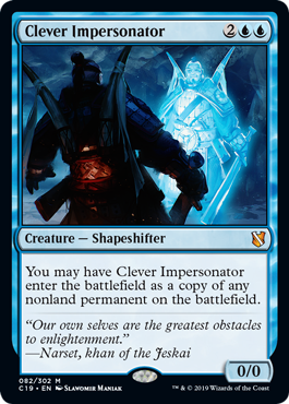 Clever Impersonator (Commander 2019) Near Mint