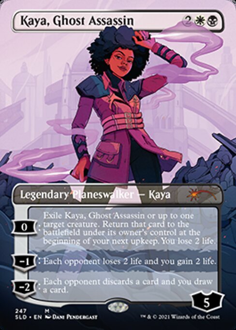 Kaya Ghost Assassin (Secret Lair) Near Mint Foil