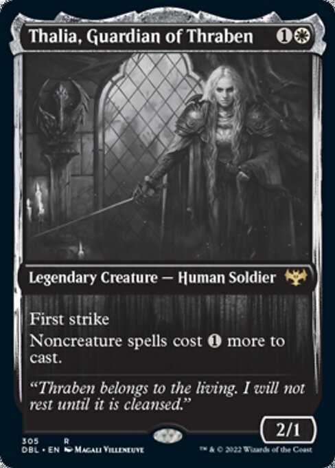 Thalia, Guardian of Thraben (Innistrad: Double Feature) Near Mint Foil