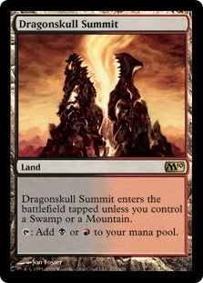 Dragonskull Summit (Magic 2010 Core Set) Light Play Foil