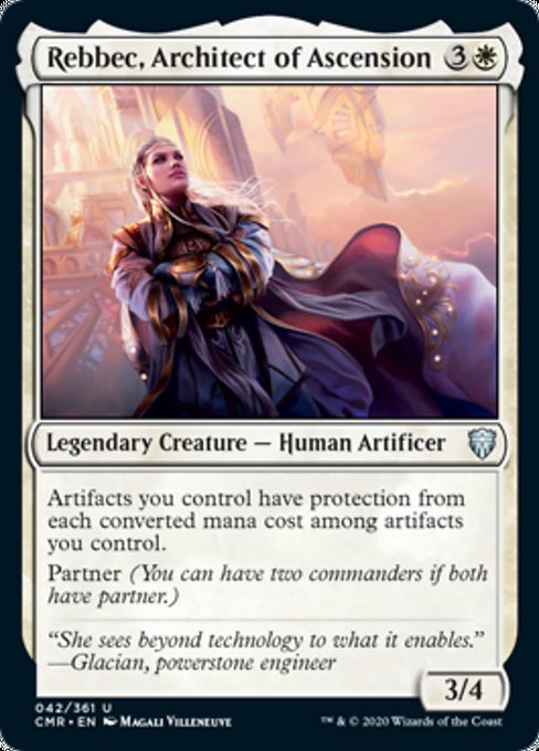 Rebbec, Architect of Ascension (Commander Legends) Medium Play