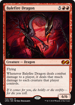 Balefire Dragon (Ultimate Masters) Medium Play