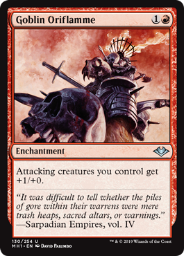 Goblin Oriflamme (Modern Horizons) Near Mint