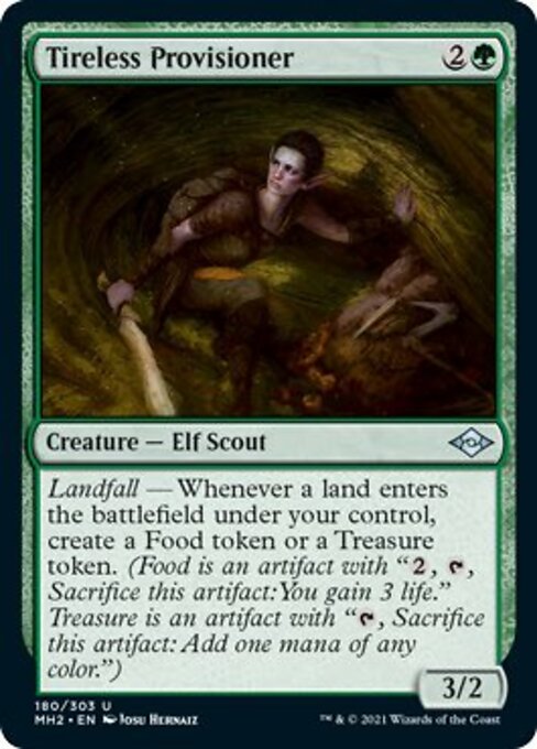 Tireless Provisioner (Modern Horizons 2) Near Mint Foil