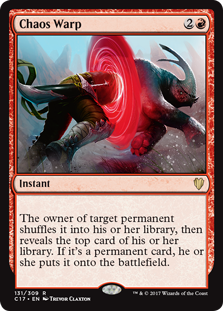 Chaos Warp (Commander 2017) Near Mint
