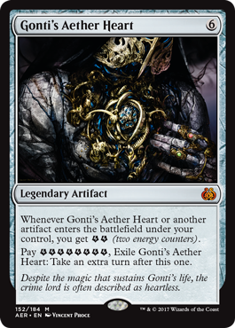 Gonti's Aether Heart (Aether Revolt) Near Mint