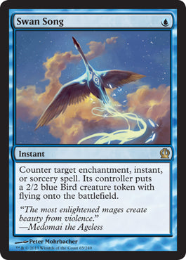 Swan Song (Theros) Near Mint Foil