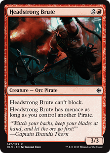 Headstrong Brute (Ixalan) Medium Play