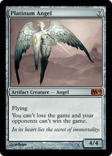 Platinum Angel (Magic 2010 Core Set) Light Play