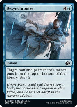 Desynchronize (The Brothers' War) Near Mint