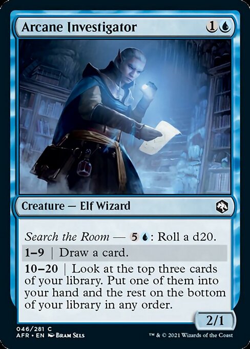 Arcane Investigator (Adventures in the Forgotten Realms) Near Mint Foil