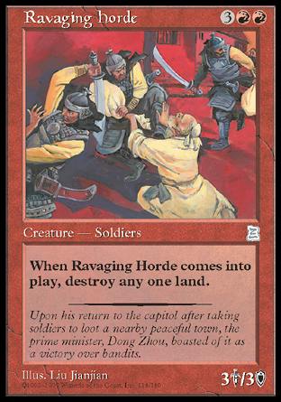 Ravaging Horde (Portal Three Kingdoms) Medium Play