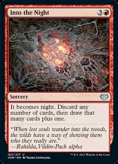 Into the Night (Innistrad: Crimson Vow) Near Mint
