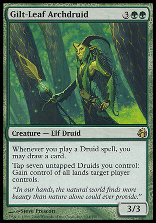 Gilt-Leaf Archdruid (Morningtide) Near Mint