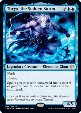 Thryx, the Sudden Storm (Theros Beyond Death) Near Mint