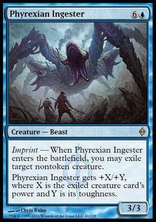 Phyrexian Ingester (New Phyrexia) Light Play