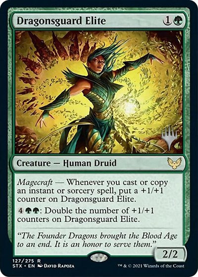 Dragonsguard Elite (Promo Pack: Strixhaven) Near Mint