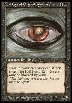 Evil Eye of Orms-By-Gore (Legends) Heavy Play
