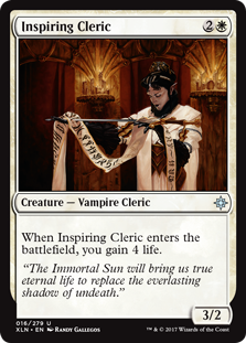 Inspiring Cleric (Ixalan) Medium Play