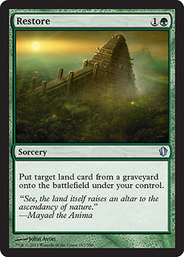 Restore (Commander 2013 Edition) Light Play