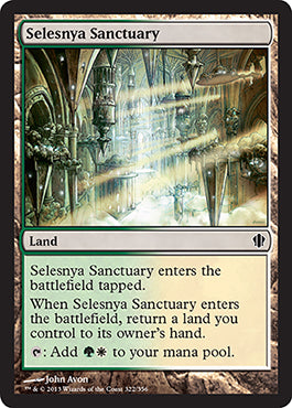 Selesnya Sanctuary (Commander 2013 Edition) Medium Play