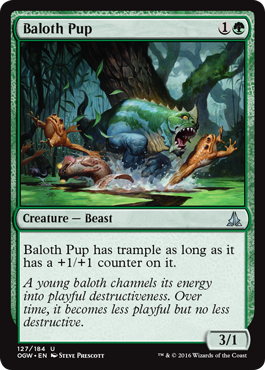 Baloth Pup (Oath of the Gatewatch) Medium Play