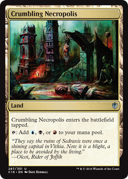 Crumbling Necropolis (Commander 2016 Edition) Near Mint